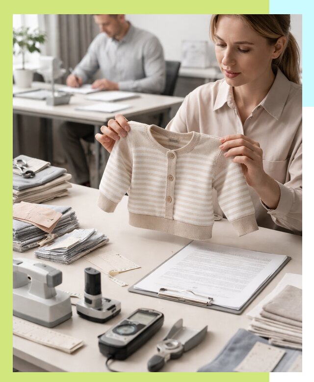 Сертификация детской одежды и текстильных изделий в Лесосибирске