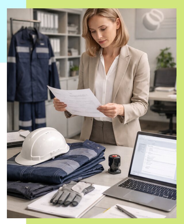 Сертификация спецодежды в Лесосибирске от 7291 р. | Алешин-Лсс