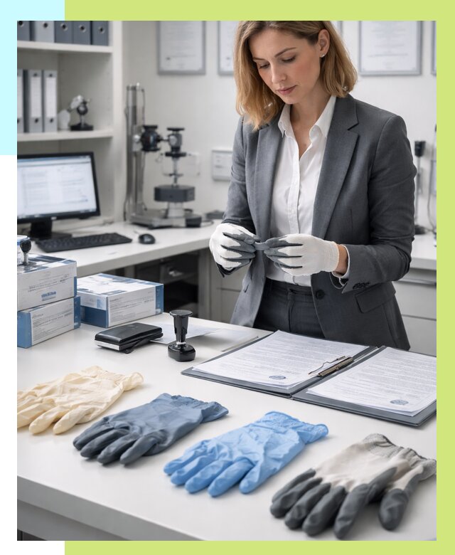 Сертификация перчаток в Лесосибирске от 8853 р. | Алешин-Лсс