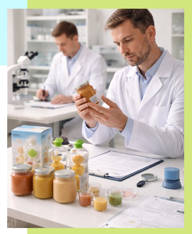 Сертификация детского питания в Лесосибирске от 31245 р. | Алешин-Лсс
