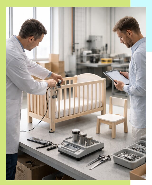 Сертификация детской мебели и проверка безопасности в Лесосибирске