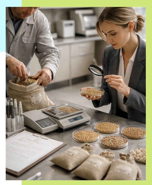 Сертификация зерна в Лесосибирске по цене от 15623 р. | Алешин-Лсс