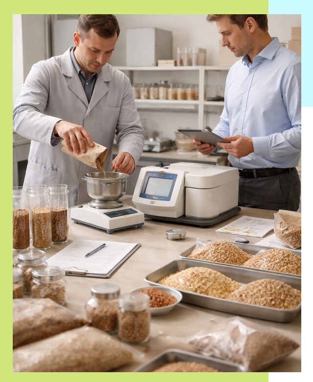 Сертификация зерна и зерновой продукции в Лесосибирске для экспорта