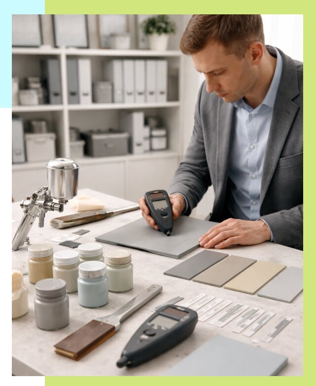 Сертификация краски в Лесосибирске от 26038 р. | Алешин-Лсс центр