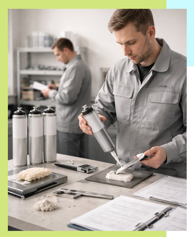 Сертификация монтажной пены и соответствие стандартам в Лесосибирске