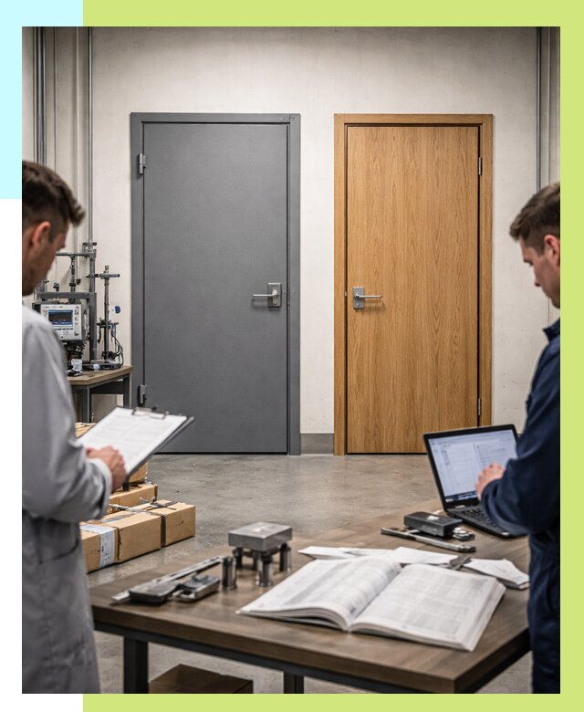 Сертификация дверей в Лесосибирске от 8332 р. под ключ | Алешин-Лсс