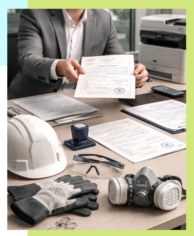 Сертификация СИЗ в Лесосибирске от 15623 р. | Алешин-Лсс оформить