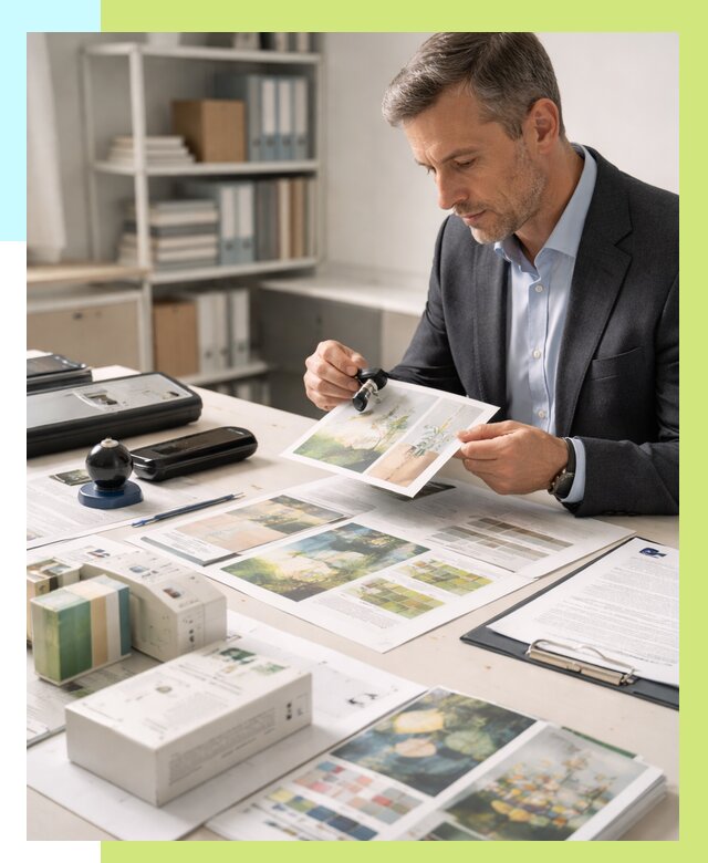 Сертификация полиграфической продукции в Лесосибирске от 12498р.|Алешин-Лсс