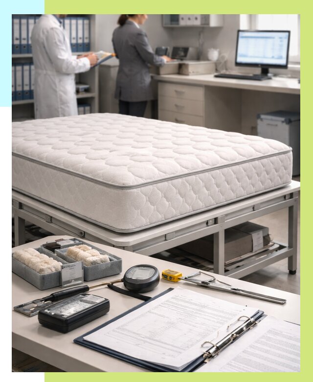 Сертификация матрасов в Лесосибирске от 8853 р. | Алешин-Лсс