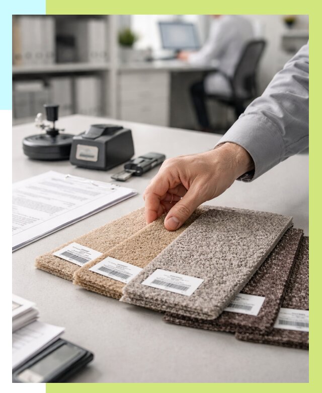 Сертификация ковролина в Лесосибирске от 15623 р., Алешин-Лсс