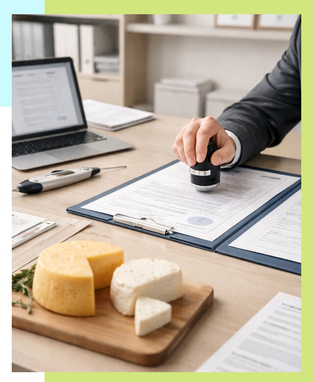 Сертификация сыров в Лесосибирске от 15623 р | Сертификат на сыр Алешин-Лсс