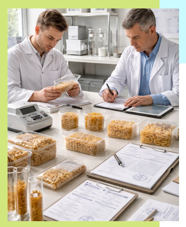 Сертификация макаронных изделий и технологической документации в Лесосибирске