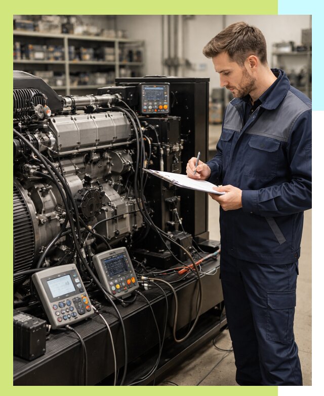 Сертификация дизельных генераторов и их оборудования в Лесосибирске