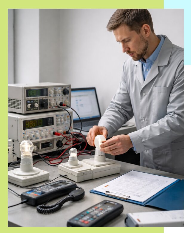 Сертификация ламп и светильников в Лесосибирске по нормативам