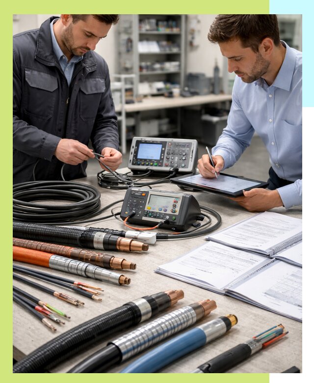 Сертификация кабеля и электропроводки в Лесосибирске под ключ