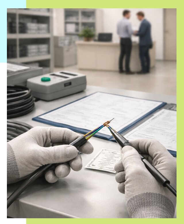 Сертификация провода в Лесосибирске от 18747 р. в Алешин-Лсс