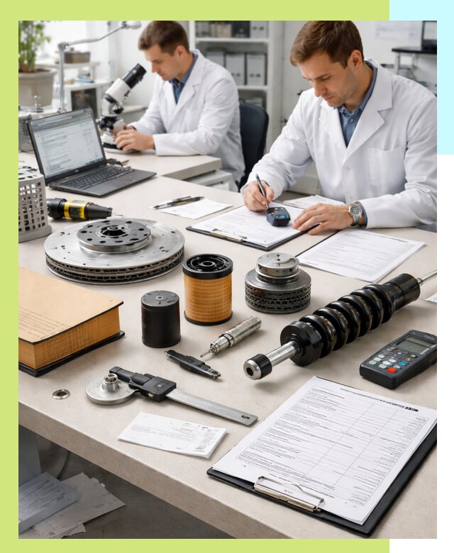 Сертификация автозапчастей и комплектующих в Лесосибирске по ГОСТ