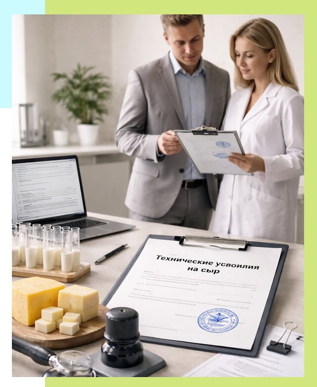 ТУ на сыры в Лесосибирске срочно от 12498 р. — оформление | Алешин-Лсс