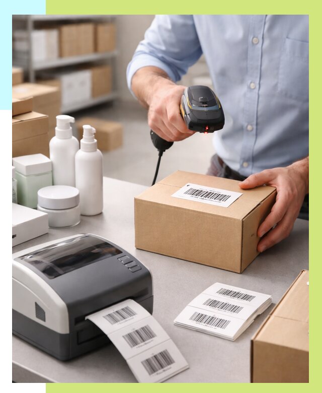 Штрихкодирование продукции в Лесосибирске от 4687 р. | Алешин-Лсс