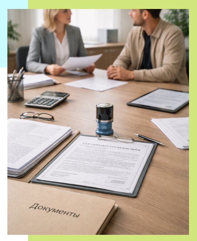 Сертификат соответствия на продукцию в Лесосибирске от 15623 р.|Алешин-Лсс