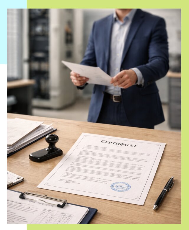 Сертификат на оборудование в Лесосибирске от 15623 р. | Алешин-Лсс