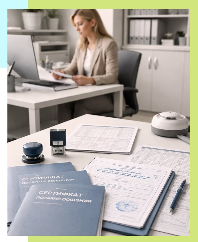 Сертификаты пожарной безопасности в Лесосибирске от 15623 р. | Алешин-Лсс