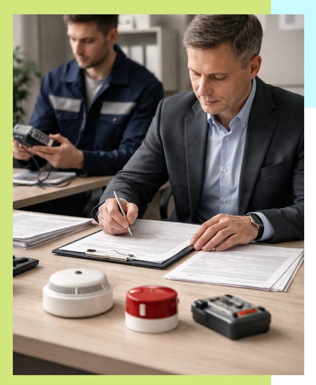 Получение добровольного пожарного сертификата в Лесосибирске