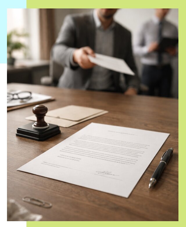 Отказное письмо по сертификации в Лесосибирске от 3645 р. | Алешин-Лсс