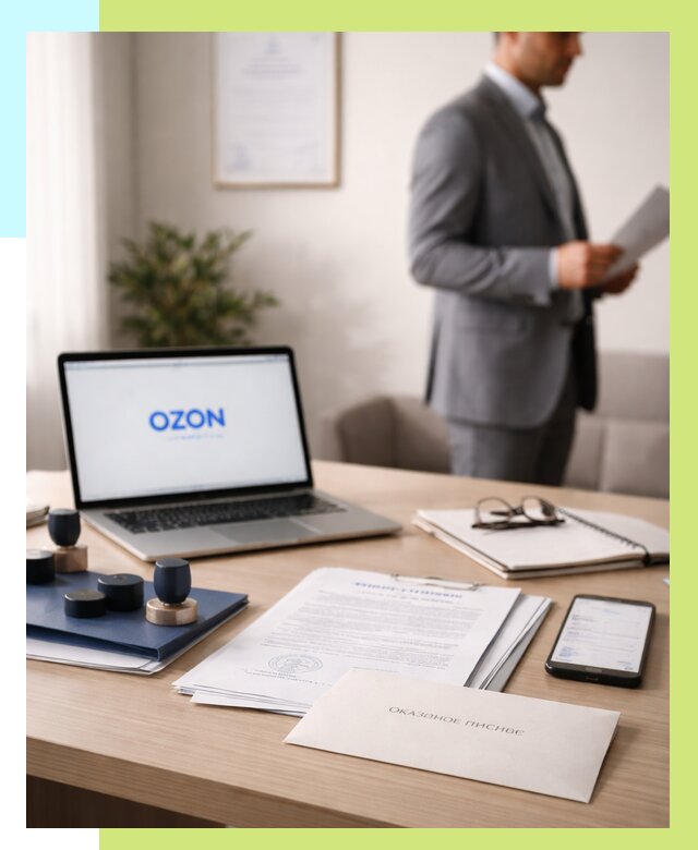 Отказное письмо для Ozon в Лесосибирске от 3645 р. | Алешин-Лсс