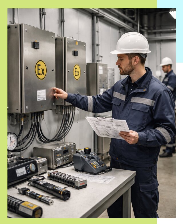 Сертификат взрывозащиты промышленного оборудования в Лесосибирске