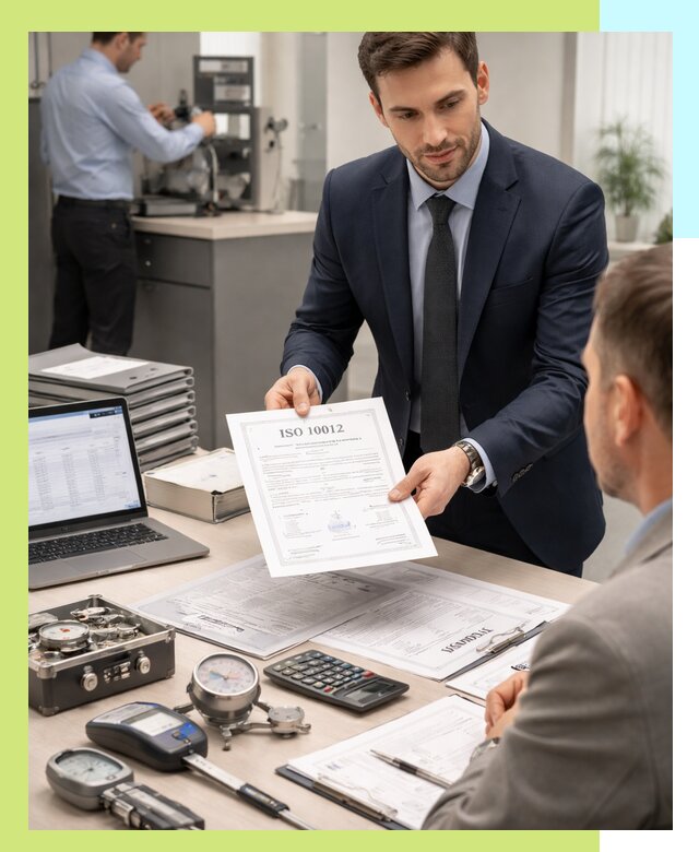 Выдача сертификата ISO 10012 по требованиям метрологии в Лесосибирске