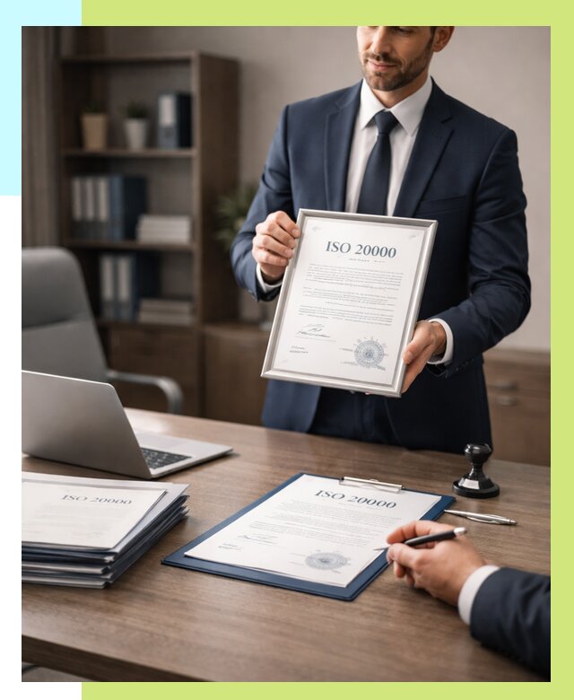 Сертификат ISO 20000 в Лесосибирске под ключ от 124980 р., Алешин-Лсс