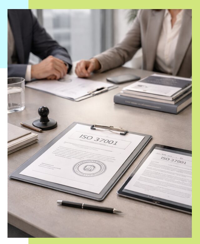 Сертификат ISO 37001 в Лесосибирске оформить от 124980 р. Алешин-Лсс